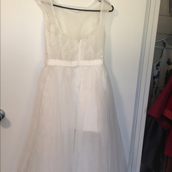 White lace prom dress!! - Picture 5 of 6